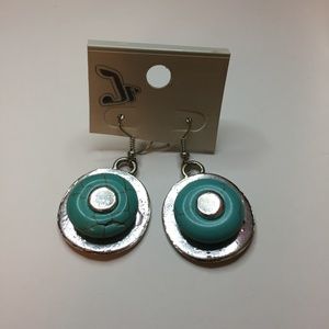 Turquoise Drop Dangle Earrings New With Tags NWT